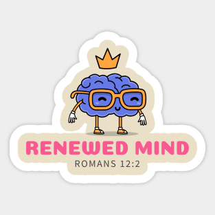 Renewed Mind Sticker